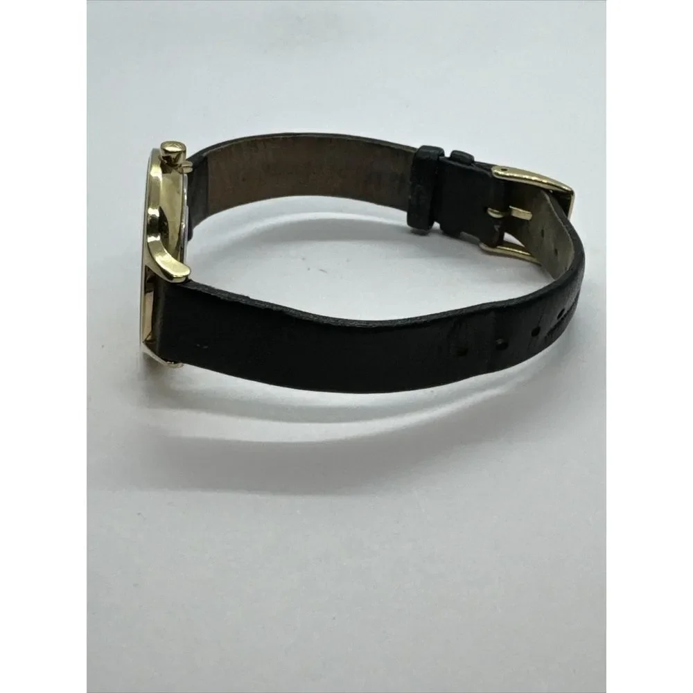 Skagen SKW2266 Women Black Leather Analog Dial Quartz Genuine Wrist Watch JNA961